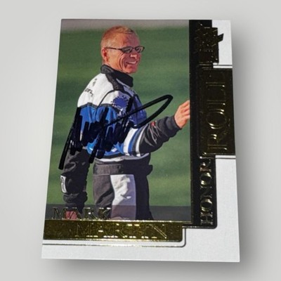 Mark Martin #6 VINTAGE NASCAR HONOR ROLL autographed card 2005 PRESS PASS VIP
