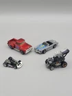 Lot of 4 Vintage Hot Wheel and Matchbox Die Cast Cars 1979, 1996-1997