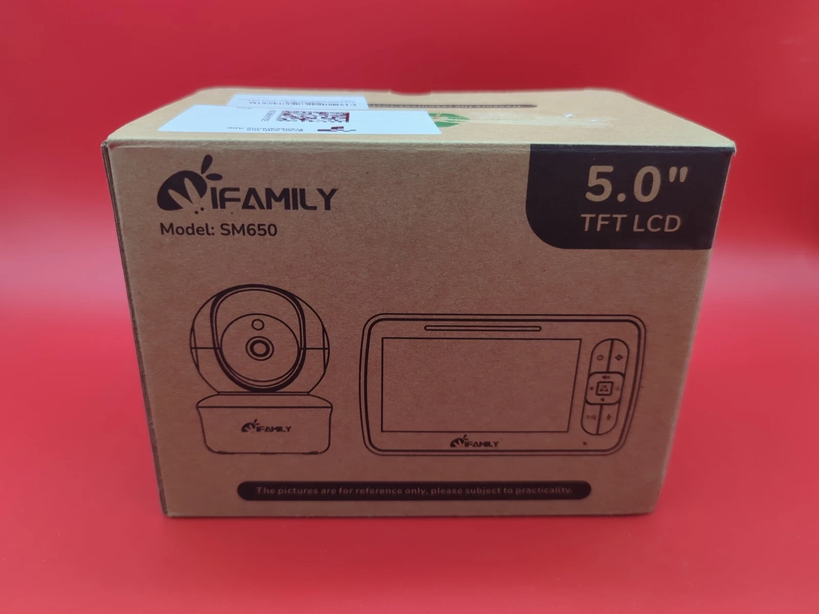 Monitor & Camera and Audio for Baby - iFamily SM650 5" Video Baby Monitor, Read