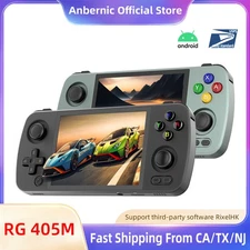 ANBERNIC RG405M Handheld Game Console 4'' IPS Touch Screen Android12 3000+ Games