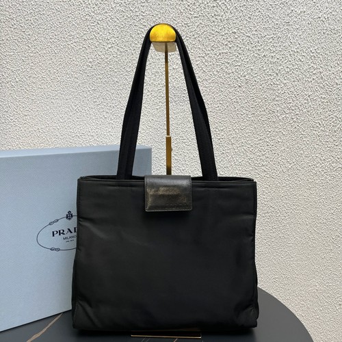 Prada Pre-Owned Authentic Tote Nylon Free Tracked Shipping