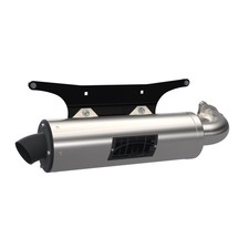 Hmf Muffler Polaris Rzr Turbo R 22-25 Stainless Titan-ss Slip On Exhaust Hmf Muffler Polaris Rzr Turbo R 22-25 Stainless Titan-ss Slip On Exhaust