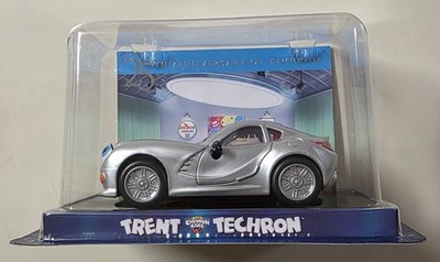 Trent Techron Limited Edition 25th Anniversary Chevron Sports Car Silver NIB Toy