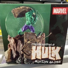 Incredible Hulk Marvel Comics Movie Motion Globe Statue New 2004 Possible Defect