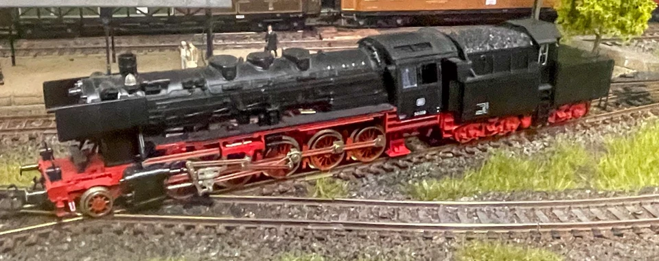 Fleischmann H0 4175 Schlepptenderlok BR 50 058 der DB in OVP Z2-3 (LI)