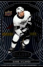 2020-21 Upper Deck Allure #75 Gabe Vilardi Los Angeles Kings Rookie Hockey Card. rookie card picture