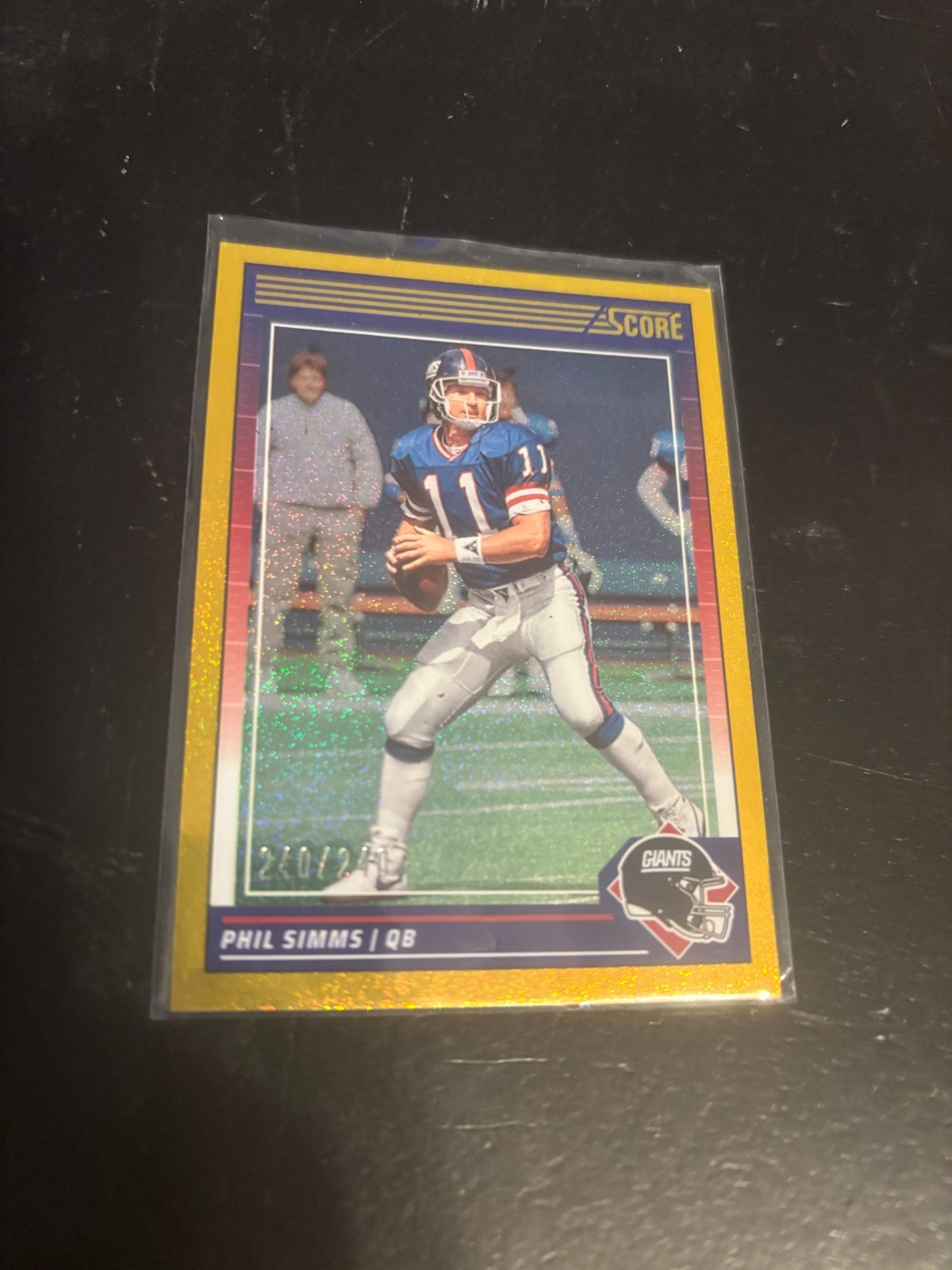 2024 Score Gold Phil Simms New York Giants 240/240