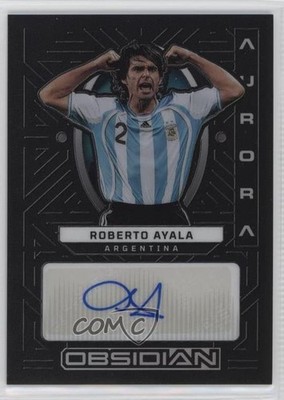2022-23 Panini Obsidian Aurora 49/199 Roberto Ayala #AA-RAY Auto 9w7