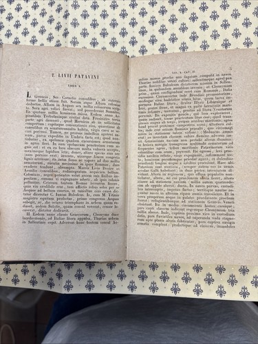 TITI LIVII, OPERA QUAE EXTANT OMNIA VOL. I e II, AUGUSTAE TAURINORUM 1851 - Foto 10 di 13
