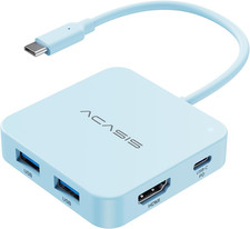 USB C Hub 10Gbps, USB C to 4K 60Hz HDMI Adapter for Laptop/Macbook Multiport