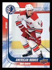 2015-16 Upper Deck National Hockey Card Day American Rookie #USA8 Noah Hanifin. rookie card picture