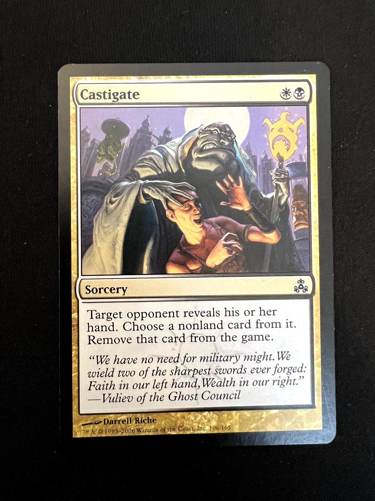 Castigate 106 C Guildpact Magic: The Gathering LP