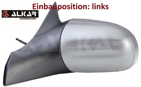 Alkar 6166417 AußEnspiegel Links Spiegel AußEn FüR Opel-image