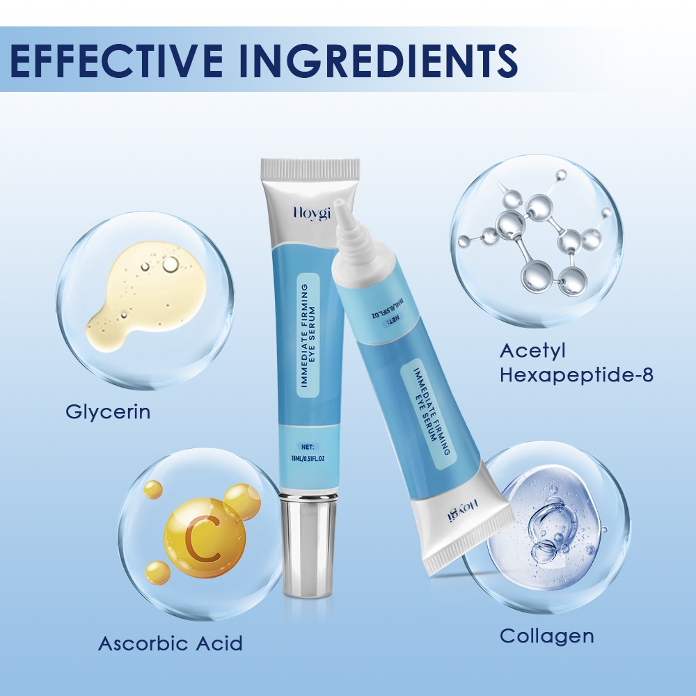 3Pack Firming Eye Serum for Rapid Reduces Under-Eye Bags, Wrinkles, Dark Circles