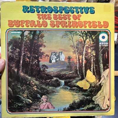 BUFFALO SPRINGFIELD:  Retrospective ATCO SD 33-283 1969 LP, Mr Soul +  VG+