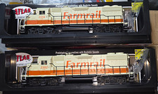 Atlas/InterMountain HO 1:87 Farmrail Mixed Lot 9pc GP38-2, Cars, Caboose