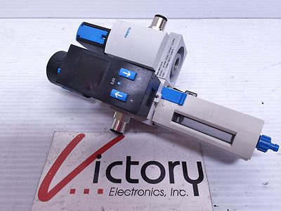 #ad #ad Festo Soft Start Valve Filter Regulator w Digital Pressure Sensor MS4 EM1 1 4 Z $44.79