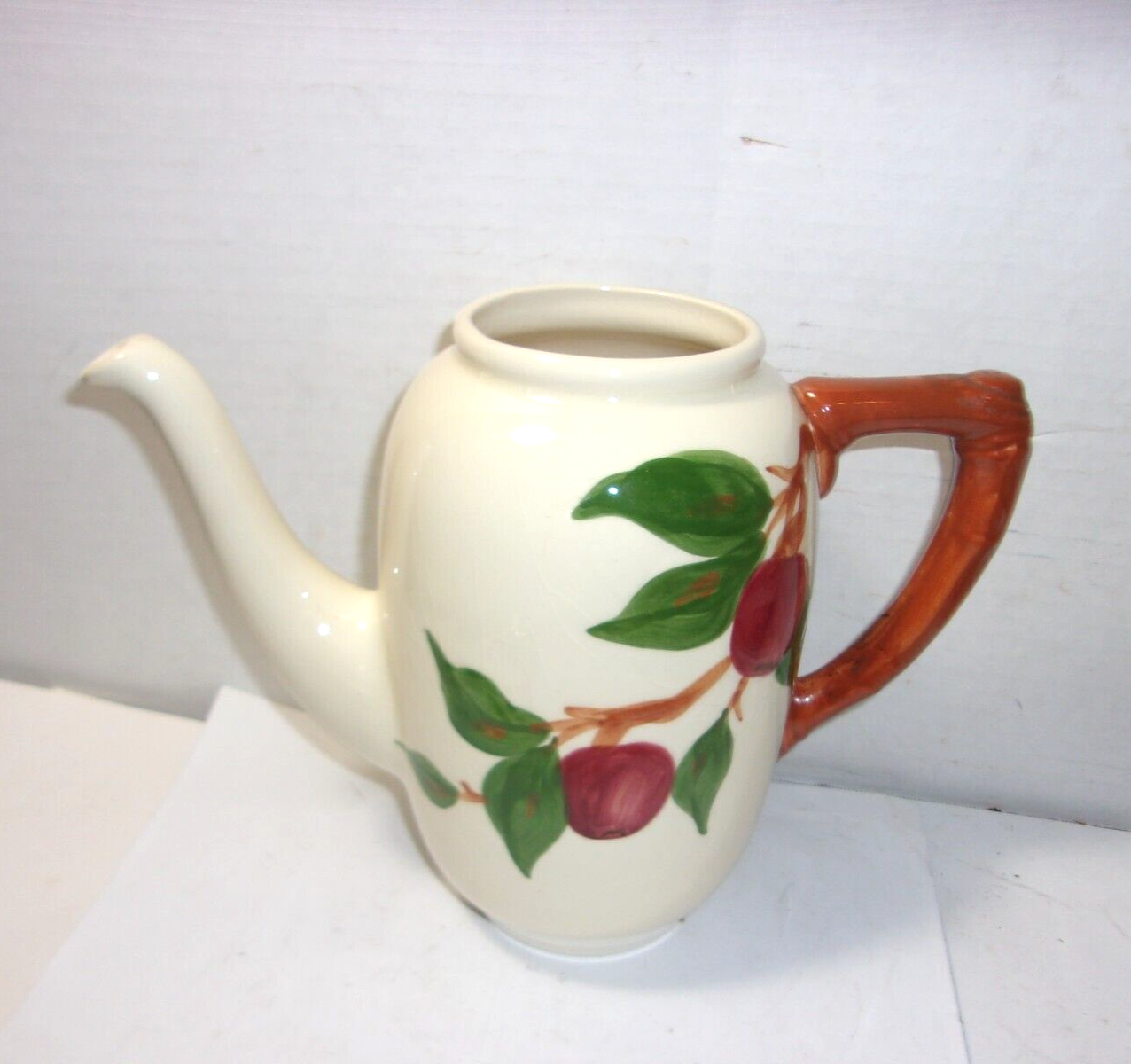 Vintage Franciscan Apple Coffee Pot eBay