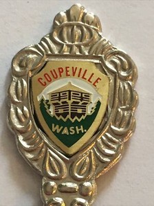 Vintage Souvenir Spoon US Collectible Coupeville Washington