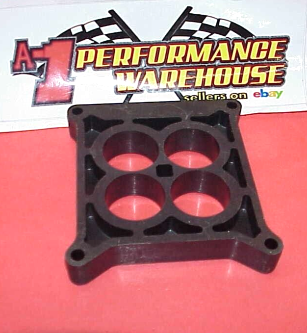 Moroso 1" Plastic Carburetor Spacer 4 Barrel 4 Hole Holley Carburetor