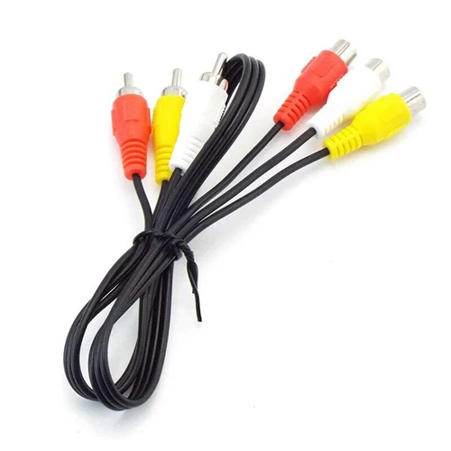 Cable de línea de audio AV video de 0,5 M/1 M/3 M/5 M RCA macho a hembra para reproductor de DVD - Imagen 5 de 7