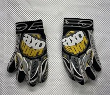 Vintage AXO Sport Gloves MOTOCROSS Competition series rare gloves Size X-large