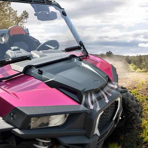 Hood Scoop Air Intake For 2014-2018 Polaris RZR S XP 900 4 1000 Replaces 2881467 - Picture 5 of 6