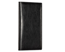 Premium Leather Checkbook Cover For Men  Women Checkbook Holder Wallet RFID New