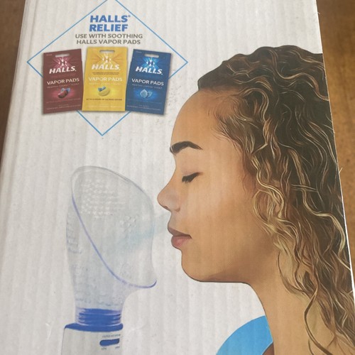 Halls Warm Steam Sinus Inhaler 1 Vapor Pad Included Relieves Congestion - 第 4/9 張圖片