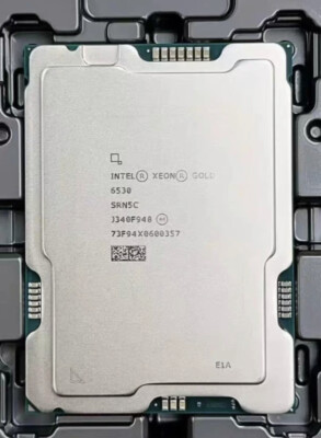 Intel Xeon Gold 6530 Processor 32Core 64Threads 2.1GHz~4GHz TDP-270W LGA4677 CPU