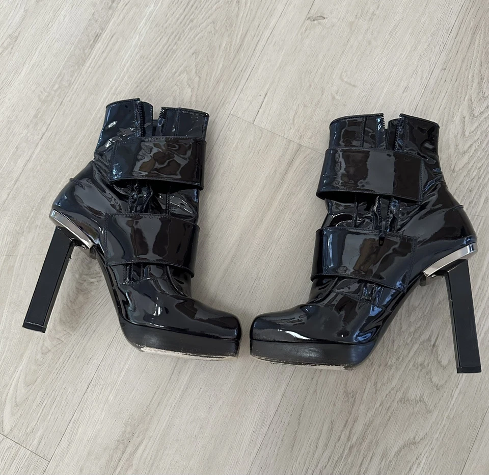 Botines Lanvin charol 37EU Foto 2 de 4