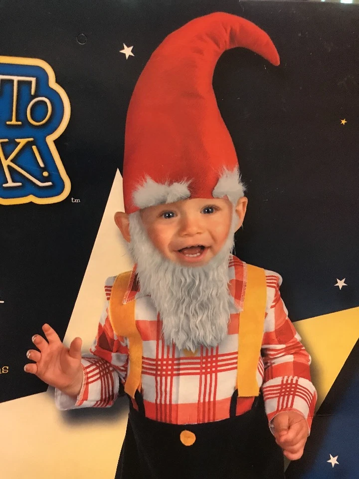 Garden Gnome Costume Infant (12-18 Months) Free Shipping! - Image 2 of 4