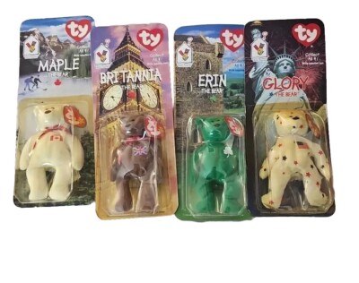 RARE McDonalds TY Beanie Babies Complete Set International