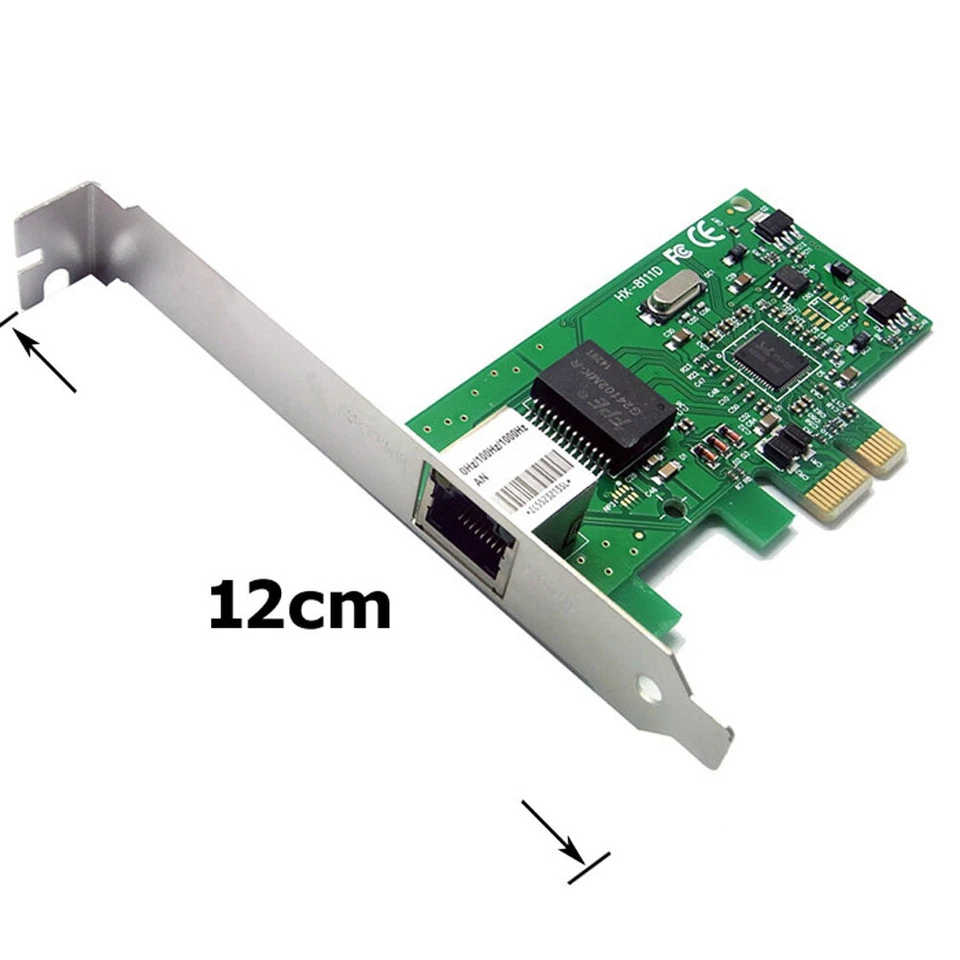 M29C Netzwerkkarte pcie Gigabit 10/100/1000Mb LAN Ethernet PCI-Express RJ45 PC