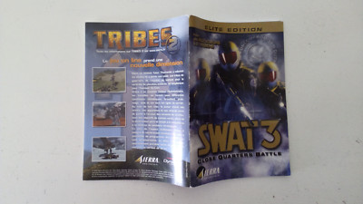 SWAT 3 Close Quarters Battle - Elite Edition PC (FR) - Bon état Avec Notice