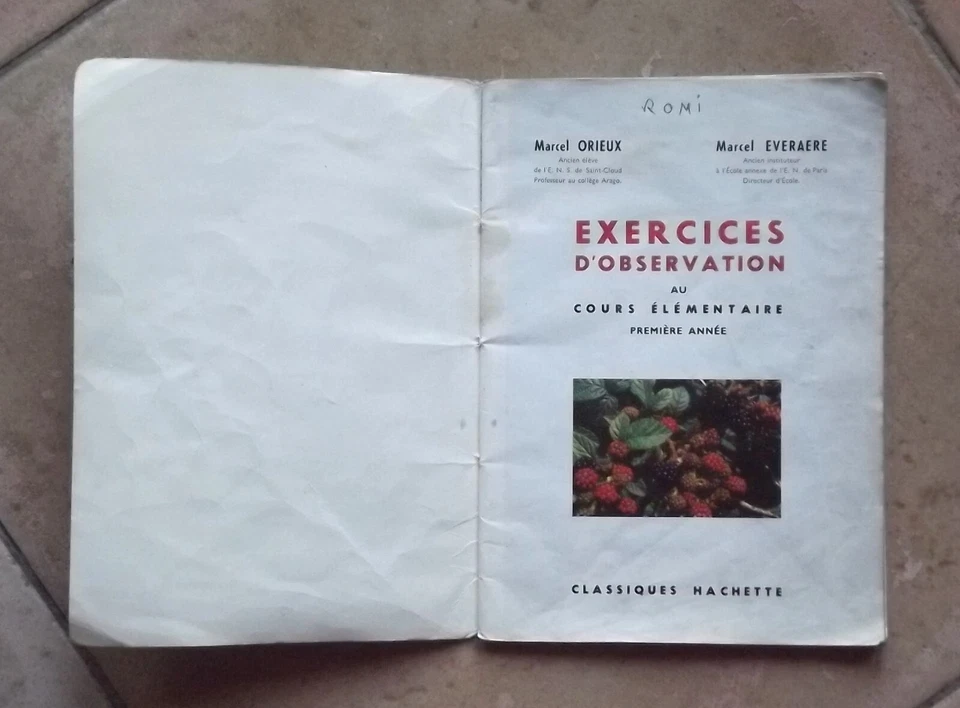 Exercices d'observation au cours élémentaire 1 par M Orieux et M Everaere - Photo 2/4