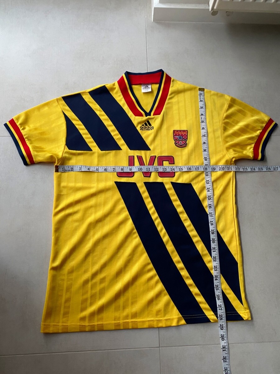 arsenal アーセナル　93-94 復刻ユニフォーム　adidas JVC arsenal アーセナル 93-94 復刻ユニフォーム adidas JVC - メルカリ