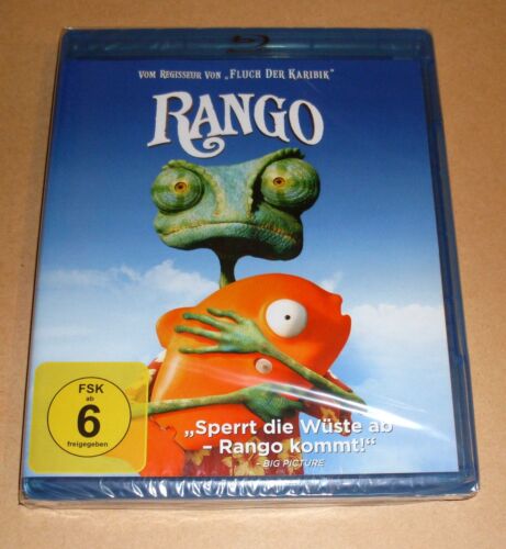 Blu Ray - Rango - Animation - Gore Verbinski - Komödie - Neu OVP - Afbeelding 1 van 1