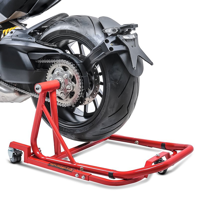 Motorcycle Dolly Mover Ducati Multistrada 1260/ S/ D-Air 18-20 red Rear Stand