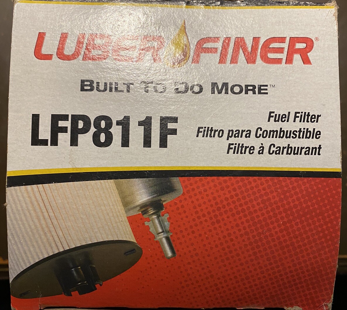 Fuel Filter Luber-Finer LFP811F FORD International 6.9 Diesel