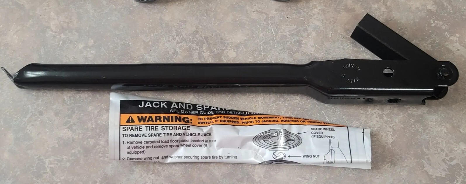 07 2014 FORD EDGE LINCOLN MKX SPARE TIRE JACK AND LUG WRENCH SET OEM eBay