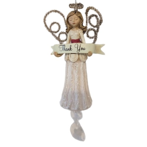 Grassland Road Angel Ornament " Thank You' 1" X 6" eBay