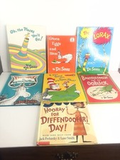 Set Dr Seuss Books Mostly Hardcover Literacy Reading Fun Classroom Homeschool