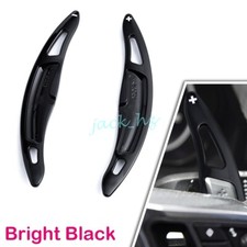 For Porsche 718 Boxster Cayenne Steering Wheel Gear Shift Paddle Cover Black