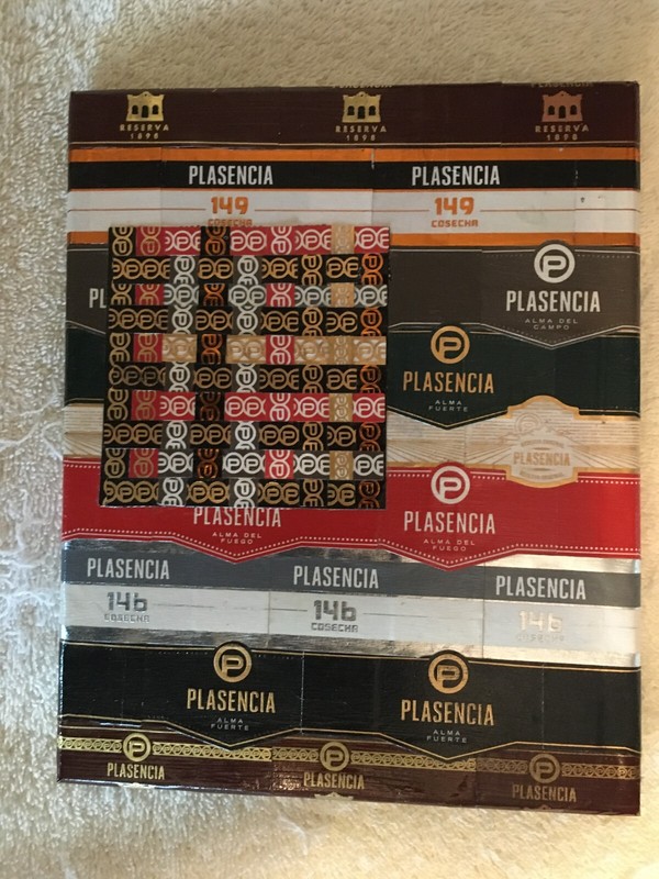 Plasencia Cigar custom cigar band art w/ weave  - CIGart by T - 7 " x 8 3/4"