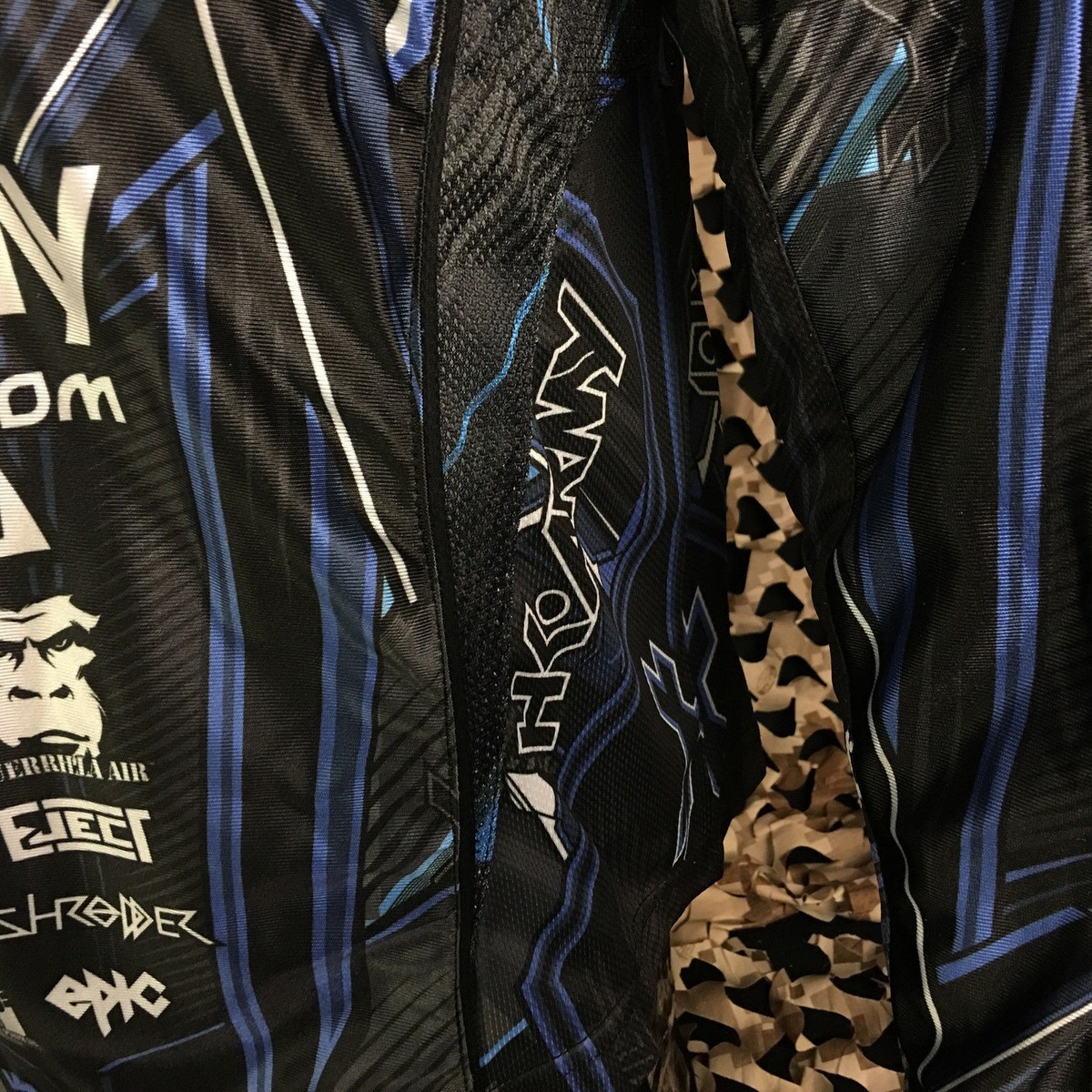 Maillot De Paintball Rembourré HK Army Dynasty 2014 – Bleu, Taille Small – Neuf