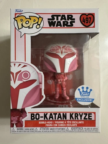 Bo-Katan Kryze #497 - Star Wars Funko Shop Exclusive Valentines Day + Protector!
