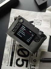 Genuine Leather Camera Half Case For LEICA M11 Camera Bag Protecter Cover