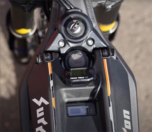 Trail Tech 742-VH2 TTO Misuratore di Ore Motore Elettrico per Stark Varg - Foto 6 di 8