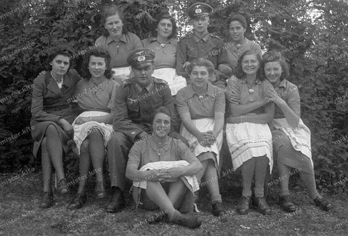 Negativ-Öhringen-RAD-Arbeitsdienst-Frauen-Lager-Hohenlohekreis-um 1940-44